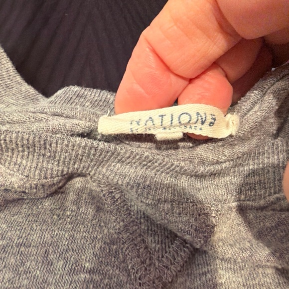 P.E Nation Gray Graphic Women's Sweatshirt - Picture 2 of 5